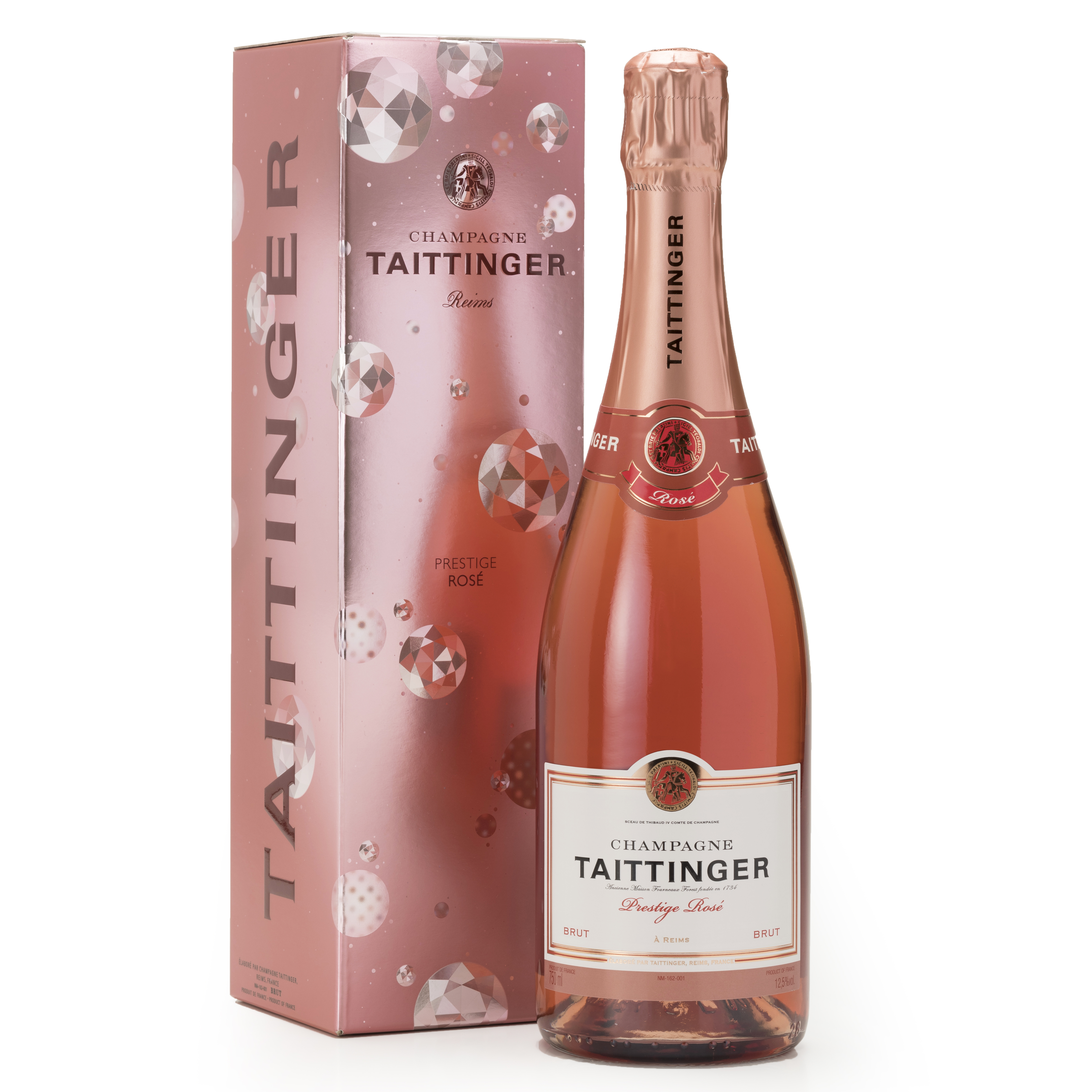 Buy For Home Delivery  Taittinger Brut Prestige Rose NV Champagne 75cl Online